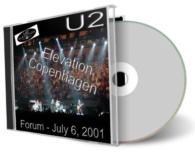 Artwork Cover of U2 2001-07-06 CD Copenhagen Audience