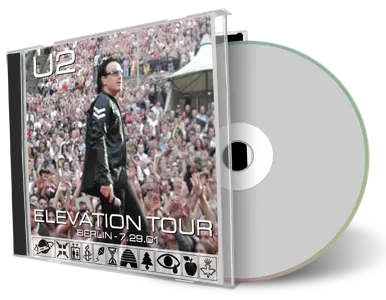 Artwork Cover of U2 2001-07-29 CD Berlin Audience