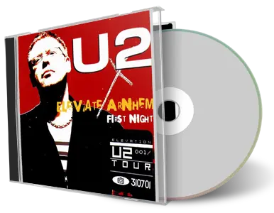 Artwork Cover of U2 2001-07-31 CD Arnhem Audience