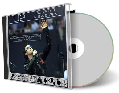Artwork Cover of U2 2001-08-05 CD Antwerp Audience
