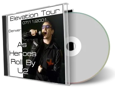 Artwork Cover of U2 2001-11-07 CD Denver Audience