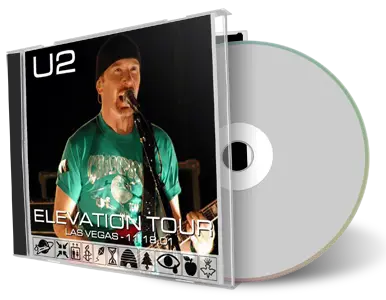 Artwork Cover of U2 2001-11-18 CD Las Vegas Audience