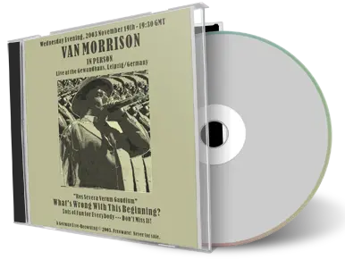 Artwork Cover of Van Morrison 2003-11-19 CD Leipzig Audience