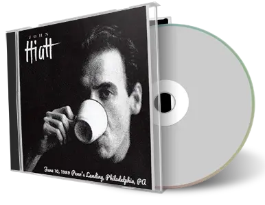 Artwork Cover of John Hiatt 1989-06-10 CD Philadelphia Audience