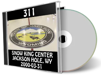 Artwork Cover of 311 2000-03-31 CD Jackson Hole Soundboard