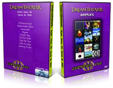 Artwork Cover of Dream Theater 1993-01-16 DVD Buffalo Audience