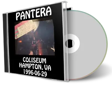 Artwork Cover of Pantera 1996-06-29 CD Hampton Audience