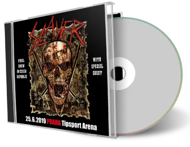 Artwork Cover of Slayer 2019-06-25 CD Prague Audience