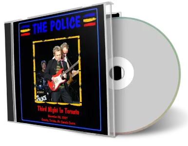 Artwork Cover of The Police 2007-11-08 CD Toronto Audience