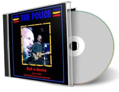 Artwork Cover of The Police 2008-07-11 CD Ridgefield Audience