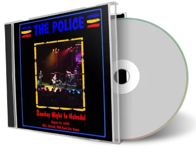 Artwork Cover of The Police 2008-08-03 CD Holmdel Audience