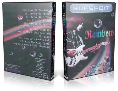 Artwork Cover of Rainbow 1979-12-01 DVD Passaic Proshot