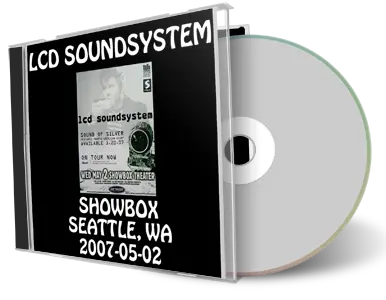 Artwork Cover of Lcd Soundsystem 2007-05-02 CD Seattle Soundboard