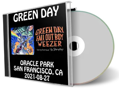 Artwork Cover of Green Day 2021-08-27 CD San Francisco Audience