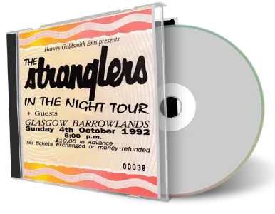 Artwork Cover of The Stranglers 1992-10-04 CD Glasgow Audience