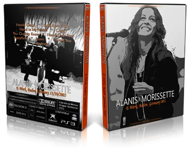 Artwork Cover of Alanis Morissette 2005-11-10 DVD Baden Proshot