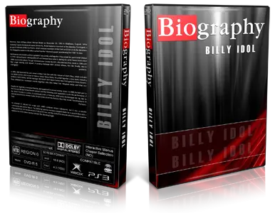 Artwork Cover of Billy Idol Compilation DVD Biography From Biography Channel Proshot