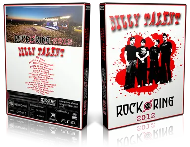 Artwork Cover of Billy Talent 2012-06-02 DVD Rock Am Ring Proshot