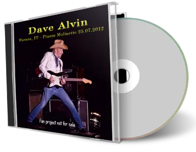 Artwork Cover of Dave Alvin 2012-07-27 CD Faenza Audience