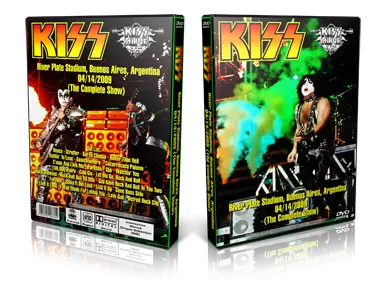 Artwork Cover of KISS 2009-04-19 DVD Buenos Aires Proshot