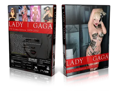 Artwork Cover of Lady Gaga Compilation DVD TV Collection 2009-2010 Proshot