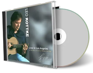 Artwork Cover of Leo Kottke 1995-11-13 CD Los Angeles Soundboard