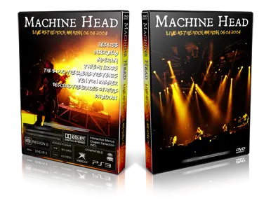 Artwork Cover of Machine Head 2004-06-04 DVD Rock Am Ring Proshot