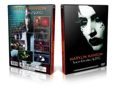 Artwork Cover of Marilyn Manson Compilation DVD New Jersey 2003 Proshot