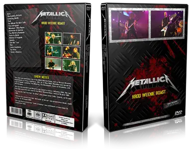 Artwork Cover of Metallica 2008-05-17 DVD KROQ Weenie Roast Festival Proshot