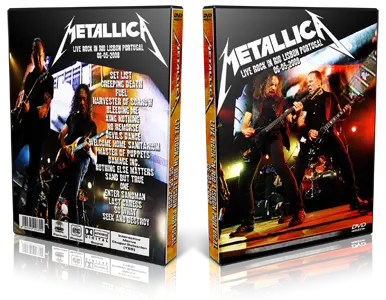 Artwork Cover of Metallica 2008-06-05 DVD Rio Proshot
