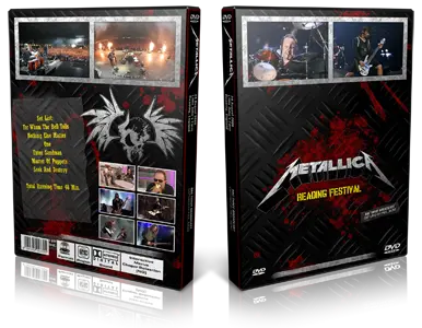 Artwork Cover of Metallica 2008-08-24 DVD Reading Proshot