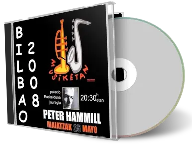 Artwork Cover of Peter Hammill 2008-05-25 CD Bilbao Audience