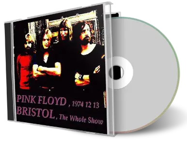 Artwork Cover of Pink Floyd 1974-12-13 CD Bristol Audience