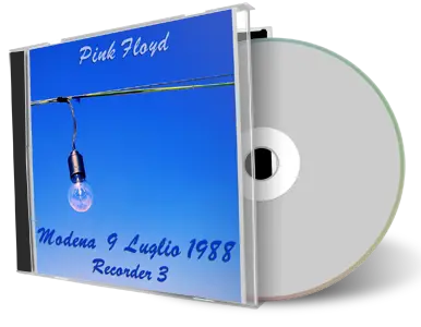 Artwork Cover of Pink Floyd 1988-07-09 CD Modena Audience