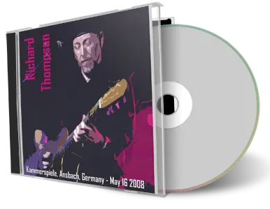 Artwork Cover of Richard Thompson 2008-05-16 CD Ansbach Audience