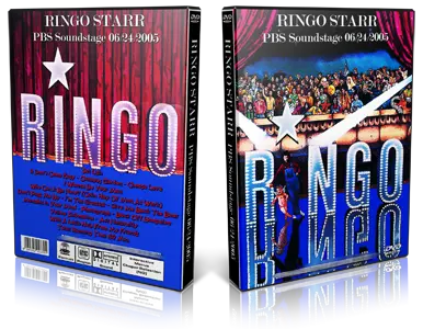 Artwork Cover of Ringo Starr 2005-06-24 DVD New York City Proshot