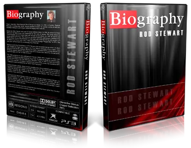 Artwork Cover of Rod Stewart Compilation DVD Biography From Biography Channel Proshot