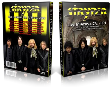 Artwork Cover of Stryper Compilation DVD Azusa 2001 Proshot