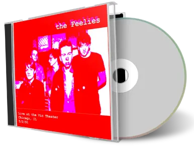 Artwork Cover of The Feelies 1991-05-02 CD Chicago Soundboard