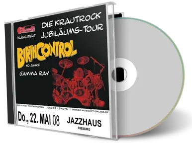 Artwork Cover of Birth Control 2008-05-22 CD Freiburg Audience