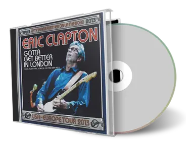 Artwork Cover of Eric Clapton 2013-05-23 CD London Audience