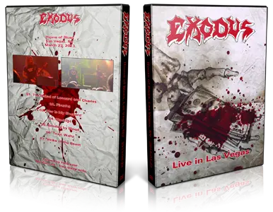 Artwork Cover of Exodus 2013-03-23 DVD Las Vegas Audience