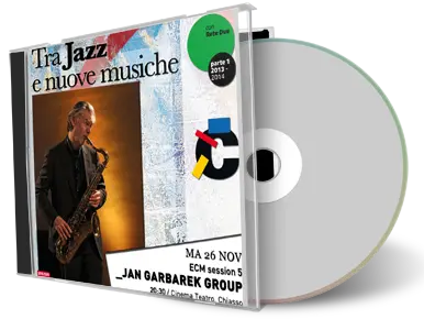 Artwork Cover of Jan Garbarek 2013-11-26 CD Chiasso Soundboard