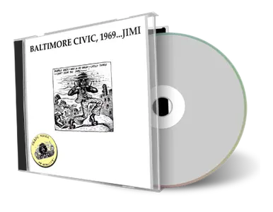Artwork Cover of Jimi Hendrix 1969-05-16 CD Baltimore Audience