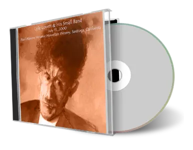 Artwork Cover of Lyle Lovett 2000-07-15 CD Saratoga Audience