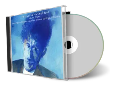 Artwork Cover of Lyle Lovett 2000-07-16 CD Saratoga Audience