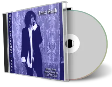 Artwork Cover of Patti Smith 2000-12-29 CD New Jersey Audience