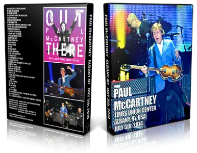 Artwork Cover of Paul McCartney 2014-07-05 DVD Albany Audience