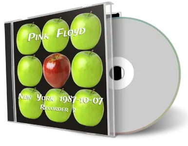 Artwork Cover of Pink Floyd 1987-10-07 CD New York City Audience