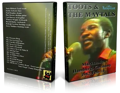 Artwork Cover of Toots and The Maytals 1982-02-14 DVD Hamburg Proshot